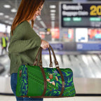 Canberra Raiders Rugby Travel Bag Fierce Mascot Geometric Tribal Art