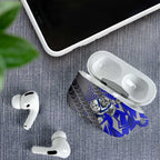 Canterbury Bankstown Bulldogs Rugby AirPods Case Fierce Mascot Geometric Tribal Art