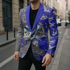 Canterbury Bankstown Bulldogs Rugby Blazer Fierce Mascot Geometric Tribal Art