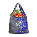 Canterbury Bankstown Bulldogs Rugby Grocery Bag Fierce Mascot Geometric Tribal Art