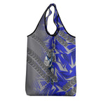 Canterbury Bankstown Bulldogs Rugby Grocery Bag Fierce Mascot Geometric Tribal Art