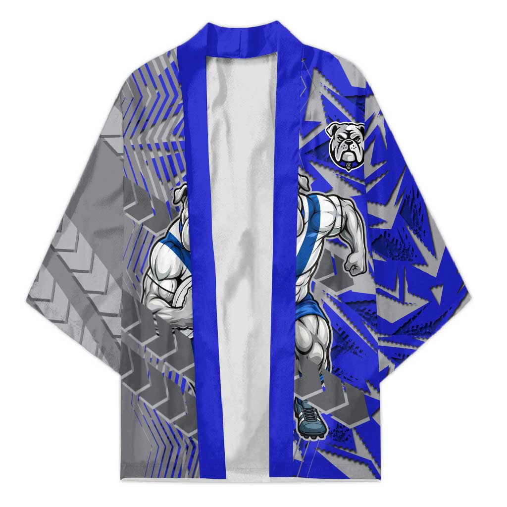 Canterbury Bankstown Bulldogs Rugby Kimono Fierce Mascot Geometric Tribal Art