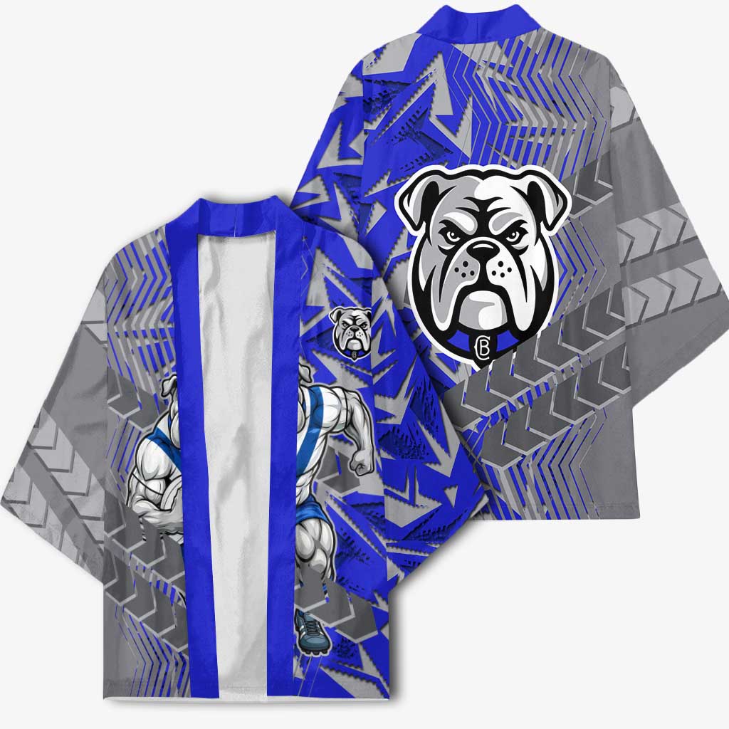 Canterbury Bankstown Bulldogs Rugby Kimono Fierce Mascot Geometric Tribal Art