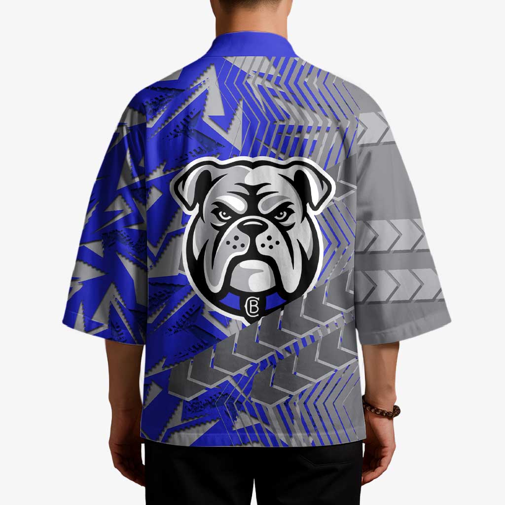 Canterbury Bankstown Bulldogs Rugby Kimono Fierce Mascot Geometric Tribal Art