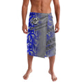 Canterbury Bankstown Bulldogs Rugby Lavalava Fierce Mascot Geometric Tribal Art