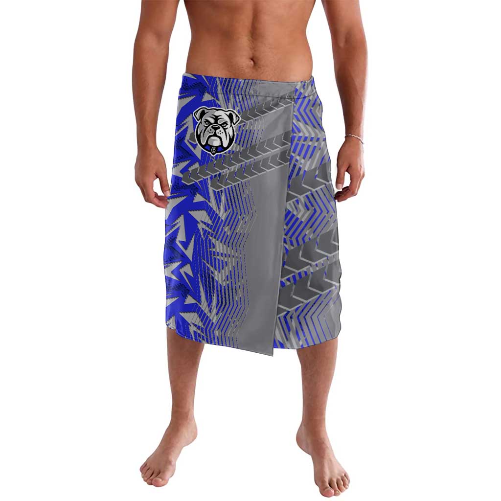 Canterbury Bankstown Bulldogs Rugby Lavalava Fierce Mascot Geometric Tribal Art