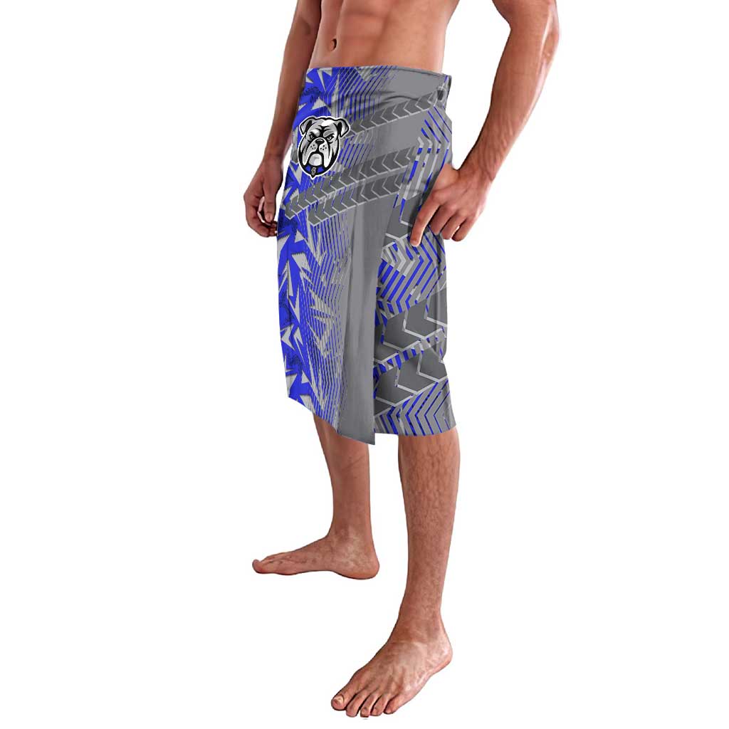 Canterbury Bankstown Bulldogs Rugby Lavalava Fierce Mascot Geometric Tribal Art