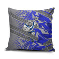 Canterbury Bankstown Bulldogs Rugby Pillow Cover Fierce Mascot Geometric Tribal Art