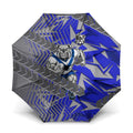 Canterbury Bankstown Bulldogs Rugby Umbrella Fierce Mascot Geometric Tribal Art