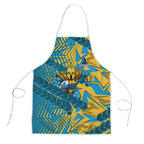 Gold Coast Titans Rugby Apron Fierce Mascot Geometric Tribal Art