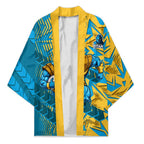 Gold Coast Titans Rugby Kimono Fierce Mascot Geometric Tribal Art