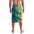 Gold Coast Titans Rugby Lavalava Fierce Mascot Geometric Tribal Art