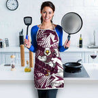 Manly Warringah Sea Eagles Rugby Apron Fierce Mascot Geometric Tribal Art