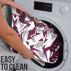 Manly Warringah Sea Eagles Rugby Bathroom Set Fierce Mascot Geometric Tribal Art