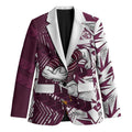 Manly Warringah Sea Eagles Rugby Blazer Fierce Mascot Geometric Tribal Art