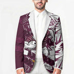 Manly Warringah Sea Eagles Rugby Blazer Fierce Mascot Geometric Tribal Art