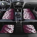 Manly Warringah Sea Eagles Rugby Car Mats Fierce Mascot Geometric Tribal Art