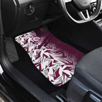 Manly Warringah Sea Eagles Rugby Car Mats Fierce Mascot Geometric Tribal Art