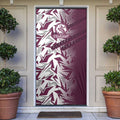 Manly Warringah Sea Eagles Rugby Door Cover Fierce Mascot Geometric Tribal Art