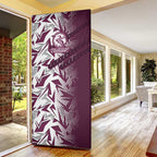 Manly Warringah Sea Eagles Rugby Door Cover Fierce Mascot Geometric Tribal Art