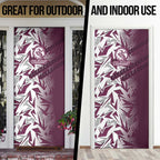 Manly Warringah Sea Eagles Rugby Door Cover Fierce Mascot Geometric Tribal Art