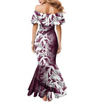 Manly Warringah Sea Eagles Rugby Family Matching Mermaid Dress and Hawaiian Shirt Fierce Mascot Geometric Tribal Art