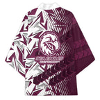 Manly Warringah Sea Eagles Rugby Kimono Fierce Mascot Geometric Tribal Art