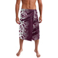 Manly Warringah Sea Eagles Rugby Lavalava Fierce Mascot Geometric Tribal Art