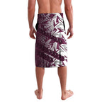 Manly Warringah Sea Eagles Rugby Lavalava Fierce Mascot Geometric Tribal Art