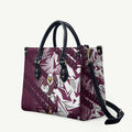 Manly Warringah Sea Eagles Rugby Leather Bag Fierce Mascot Geometric Tribal Art
