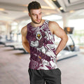 Manly Warringah Sea Eagles Rugby Men Tank Top Fierce Mascot Geometric Tribal Art