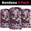 Manly Warringah Sea Eagles Rugby Neck Gaiter Fierce Mascot Geometric Tribal Art