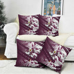 Manly Warringah Sea Eagles Rugby Pillow Cover Fierce Mascot Geometric Tribal Art
