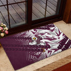 Manly Warringah Sea Eagles Rugby Rubber Doormat Fierce Mascot Geometric Tribal Art