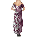 Manly Warringah Sea Eagles Rugby Summer Maxi Dress Fierce Mascot Geometric Tribal Art