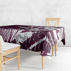 Manly Warringah Sea Eagles Rugby Tablecloth Fierce Mascot Geometric Tribal Art