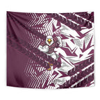 Manly Warringah Sea Eagles Rugby Tapestry Fierce Mascot Geometric Tribal Art