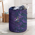 Melbourne Storm Rugby Laundry Basket Fierce Mascot Geometric Tribal Art