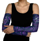 Melbourne Storm Rugby Arm Sleeves Fierce Mascot Geometric Tribal Art