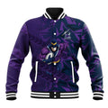 Melbourne Storm Rugby Baseball Jacket Fierce Mascot Geometric Tribal Art