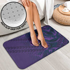 Melbourne Storm Rugby Bathroom Set Fierce Mascot Geometric Tribal Art