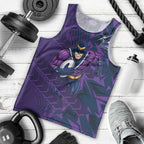 Melbourne Storm Rugby Men Tank Top Fierce Mascot Geometric Tribal Art