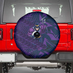 Melbourne Storm Rugby Spare Tire Cover Fierce Mascot Geometric Tribal Art