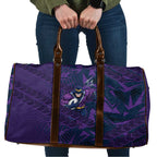 Melbourne Storm Rugby Travel Bag Fierce Mascot Geometric Tribal Art