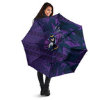 Melbourne Storm Rugby Umbrella Fierce Mascot Geometric Tribal Art