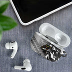 Penrith Panthers Rugby AirPods Case Fierce Mascot Geometric Tribal Art