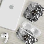 Penrith Panthers Rugby AirPods Case Fierce Mascot Geometric Tribal Art