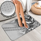 Penrith Panthers Rugby Bathroom Set Fierce Mascot Geometric Tribal Art
