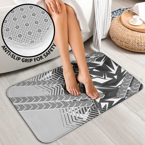 Penrith Panthers Rugby Bathroom Set Fierce Mascot Geometric Tribal Art