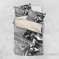 Penrith Panthers Rugby Bedding Set Fierce Mascot Geometric Tribal Art